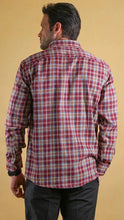 Load image into Gallery viewer, The Woodsman Shirt(Crimson Plaid)
