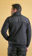 Load image into Gallery viewer, The Quarter-Panel Tech Sweater (black)
