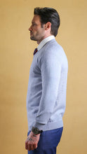 Load image into Gallery viewer, The Caravan v neck (Powder Blue)
