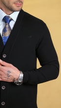 Load image into Gallery viewer, The Dweller Cardigan (Classic Black)
