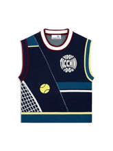 Load image into Gallery viewer, Nota Knit Vest- Maritime Blue
