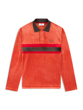 Load image into Gallery viewer, Banda Velour Polo- Hot Sauce
