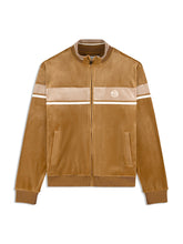 Load image into Gallery viewer, Damarindo Velour Track Jacket- Bronze Brown
