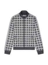 Load image into Gallery viewer, Damarindo Check Track Jacket- Quiet Grey

