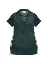Load image into Gallery viewer, Lina Velour Dress- Green Gables
