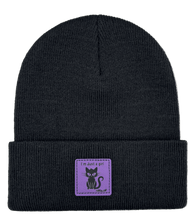 Load image into Gallery viewer, Halloween Beanie – Meowgical, Haakwear Exclusive | Made in USA
