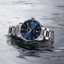 Load image into Gallery viewer, Icon Automatic - Silver/Blue
