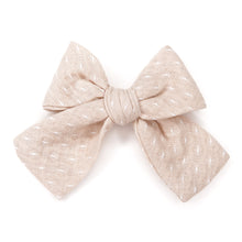 Load image into Gallery viewer, Ivory Petite Hair Bow
