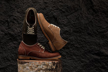 Load image into Gallery viewer, CALTO - J1313 - 3 Inches Taller (Terracotta Brown) - Business Casual Leather Derbies
