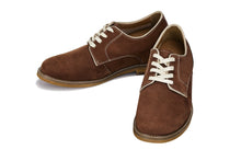 Load image into Gallery viewer, CALTO - J1313 - 3 Inches Taller (Terracotta Brown) - Business Casual Leather Derbies
