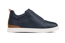 Load image into Gallery viewer, CALTO - J1934  - 2.6 Inches Taller (Navy) - Slip-On Snoafers
