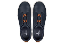 Load image into Gallery viewer, CALTO - J1934  - 2.6 Inches Taller (Navy) - Slip-On Snoafers
