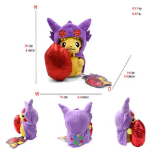 Load image into Gallery viewer, 24 Pcs Pokemon Pikachu Cosplay Toys Charizard Snorlax Garchomp Tyranitar Hydreigon Anime Stuffed Plush Cartoon Peluche Dolls - # BOT&amp;G512610001
