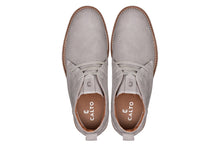 Load image into Gallery viewer, CALTO - J2192 - 2.6 Inches Taller (Grey/White Sole) - Nubuck Chukka Boots
