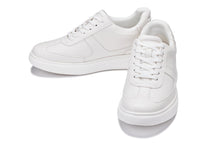 Load image into Gallery viewer, CALTO - J2201 - 2.6 Inches Taller (White/White Sole) - Lightweight Nappa Sneakers
