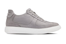 Load image into Gallery viewer, CALTO - J2202 - 2.6 Inches Taller (Grey/White Sole) - Lightweight Nubuck Sneakers
