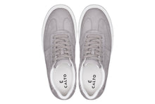 Load image into Gallery viewer, CALTO - J2202 - 2.6 Inches Taller (Grey/White Sole) - Lightweight Nubuck Sneakers
