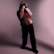 Load image into Gallery viewer, Lambswool Fluffy Zip Jacket  - # BOAA13210010
