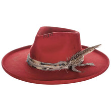 Load image into Gallery viewer, Justin Jolene - Women's Wide Brim Fedora Hat (Closeout)
