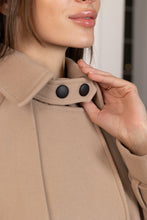 Load image into Gallery viewer, Wool Blend Slimtex Insulated Belted Coat
