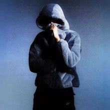 Load image into Gallery viewer, Lambswool Fluffy Zip Jacket  - # BOAA13210010

