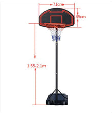 Load image into Gallery viewer, Adjustable Outdoor Basketball Hoop for Teens and Kids - # BOT&amp;G521510001
