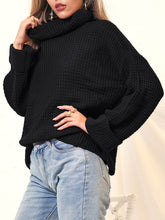 Load image into Gallery viewer, High Neck Chunky Sweater
