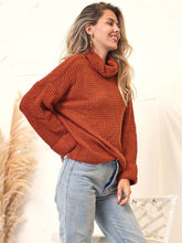 Load image into Gallery viewer, High Neck Chunky Sweater
