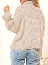 Load image into Gallery viewer, High Neck Chunky Sweater
