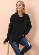 Load image into Gallery viewer, Cowl Neck Long Sleeve Pullover

