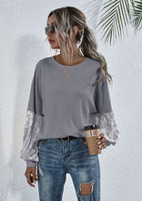 Load image into Gallery viewer, Two Tone Sleeve Knit Sweater
