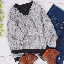 Load image into Gallery viewer, Cozy Cloudy Sherpa Pullover
