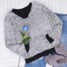 Load image into Gallery viewer, Cozy Cloudy Sherpa Pullover
