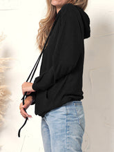 Load image into Gallery viewer, Waffle Knit Oversized Lounge Hoodie
