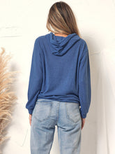 Load image into Gallery viewer, Waffle Knit Oversized Lounge Hoodie
