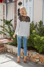 Load image into Gallery viewer, Lace Shoulder Summer Pullover
