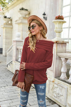 Load image into Gallery viewer, Off Shoulder Summer Pullover
