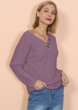 Load image into Gallery viewer, Drop Shoulder Textured Knit Sweater
