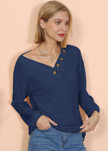 Load image into Gallery viewer, Drop Shoulder Textured Knit Sweater
