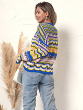 Load image into Gallery viewer, Cut Out Knitted Boho Sweater
