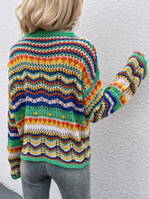 Load image into Gallery viewer, Cut Out Knitted Boho Sweater
