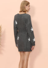 Load image into Gallery viewer, Star Pattern Sweater Dress
