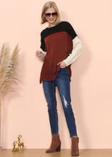 Load image into Gallery viewer, Multicolor Drop Shoulder Sweater
