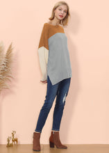 Load image into Gallery viewer, Multicolor Drop Shoulder Sweater
