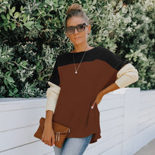 Load image into Gallery viewer, Triple Tone Long Knit Sweater
