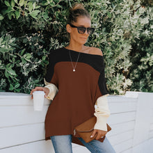 Load image into Gallery viewer, Triple Tone Long Knit Sweater

