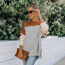 Load image into Gallery viewer, Triple Tone Long Knit Sweater
