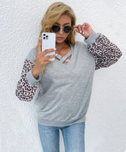 Load image into Gallery viewer, V Neck Criss Cross Sweater
