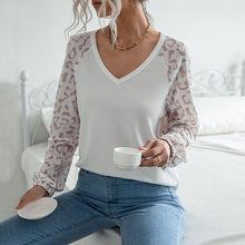 Load image into Gallery viewer, Leopard Print Sleeve Sweater
