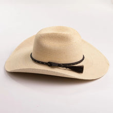 Load image into Gallery viewer, Justin Buckhorn - Palm Straw Cowboy Hat
